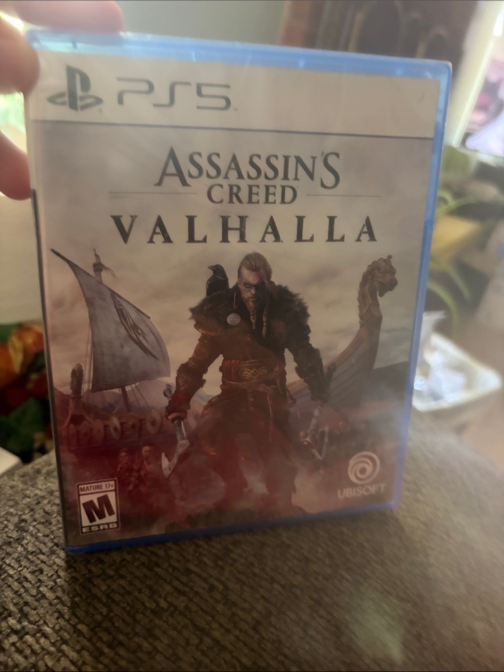 Ubisoft Assassin's Creed Valhalla (PS5) in Blue Case